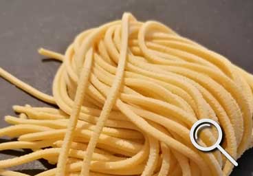 fresh pasta shape Tonnarelli from pastiamo